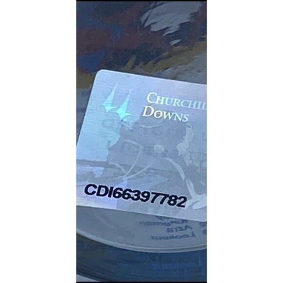 Kentucky Derby 139th Souvenir Glass Churchill Downs Horse Racing Cup Geometric - Picture 15 of 15